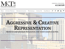 Tablet Screenshot of mktlawoffice.com